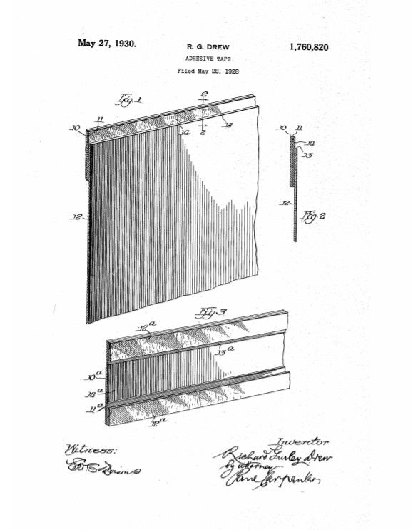 adhesive tape patent